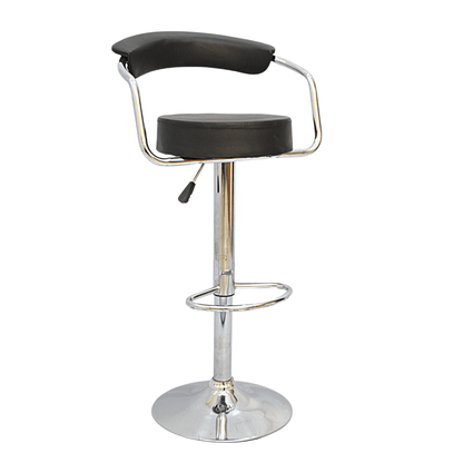 BAR STOOL (FT-BS319) Black - best office chair in bangladesh,  executive chair for office, childs table and chair set, Gaming Chair, Digital Safety Locker, Bar Stool, leather boss chair, Restaurant Chair, Large Antique Wall Mirror -Furnitex Limited