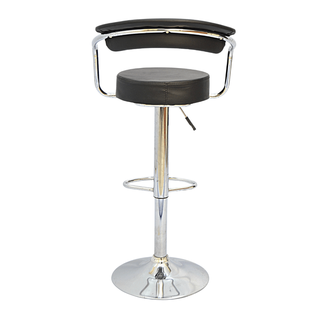 BAR STOOL (FT-BS319) Black - best office chair in bangladesh,  executive chair for office, childs table and chair set, Gaming Chair, Digital Safety Locker, Bar Stool, leather boss chair, Restaurant Chair, Large Antique Wall Mirror -Furnitex Limited