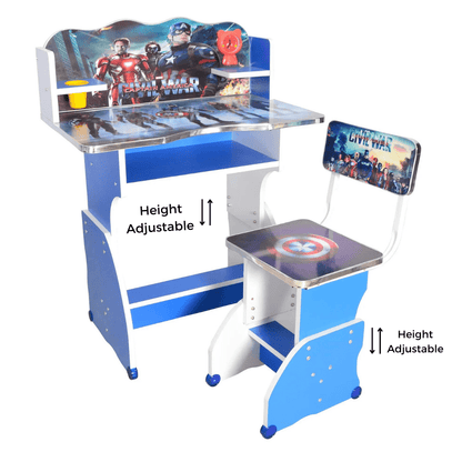 Baby Study Table And Chair (FT- BST02) - best office chair in bangladesh,  executive chair for office, childs table and chair set, Gaming Chair, Digital Safety Locker, Bar Stool, leather boss chair, Restaurant Chair, Large Antique Wall Mirror -Furnitex Limited