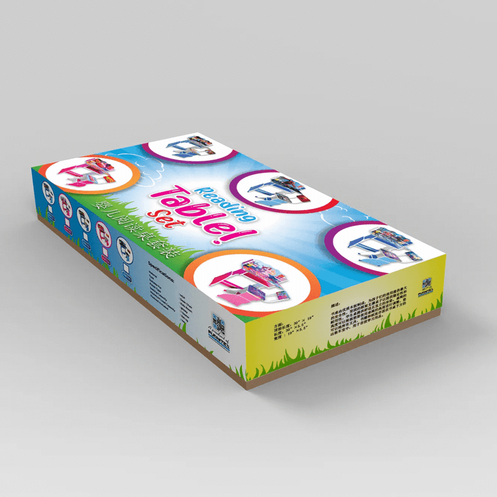 Baby Study Table And Chair (FT- BST03) - best office chair in bangladesh,  executive chair for office, childs table and chair set, Gaming Chair, Digital Safety Locker, Bar Stool, leather boss chair, Restaurant Chair, Large Antique Wall Mirror -Furnitex Limited