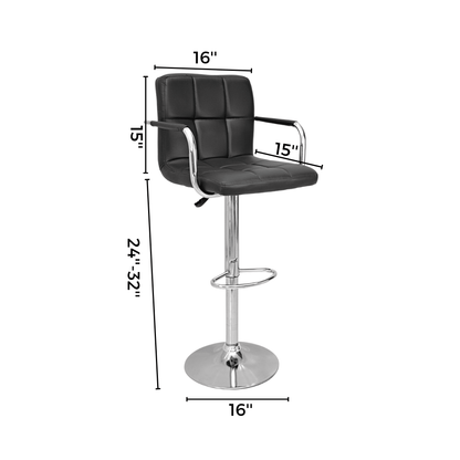 Bar stool (FT-B303A-1) Black - best office chair in bangladesh,  executive chair for office, childs table and chair set, Gaming Chair, Digital Safety Locker, Bar Stool, leather boss chair, Restaurant Chair, Large Antique Wall Mirror -Furnitex Limited