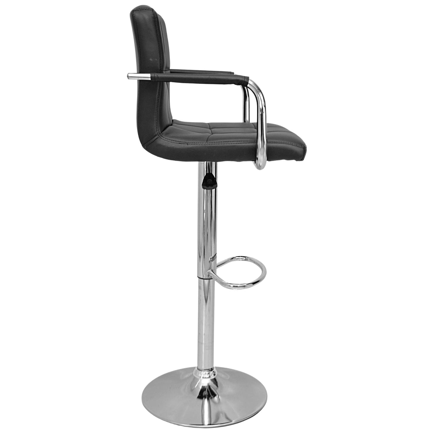 Bar stool (FT-B303A-1) Black - best office chair in bangladesh,  executive chair for office, childs table and chair set, Gaming Chair, Digital Safety Locker, Bar Stool, leather boss chair, Restaurant Chair, Large Antique Wall Mirror -Furnitex Limited