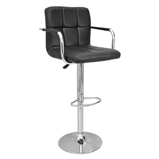 Bar stool (FT-B303A-1) Black - best office chair in bangladesh,  executive chair for office, childs table and chair set, Gaming Chair, Digital Safety Locker, Bar Stool, leather boss chair, Restaurant Chair, Large Antique Wall Mirror -Furnitex Limited