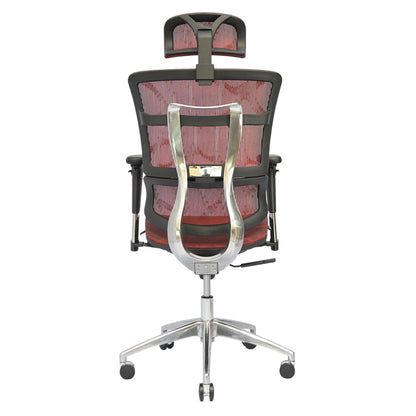 Complete Multifunction Chair (FT-HC03) Garnet Red - best office chair in bangladesh,  executive chair for office, childs table and chair set, Gaming Chair, Digital Safety Locker, Bar Stool, leather boss chair, Restaurant Chair, Large Antique Wall Mirror -Furnitex Limited