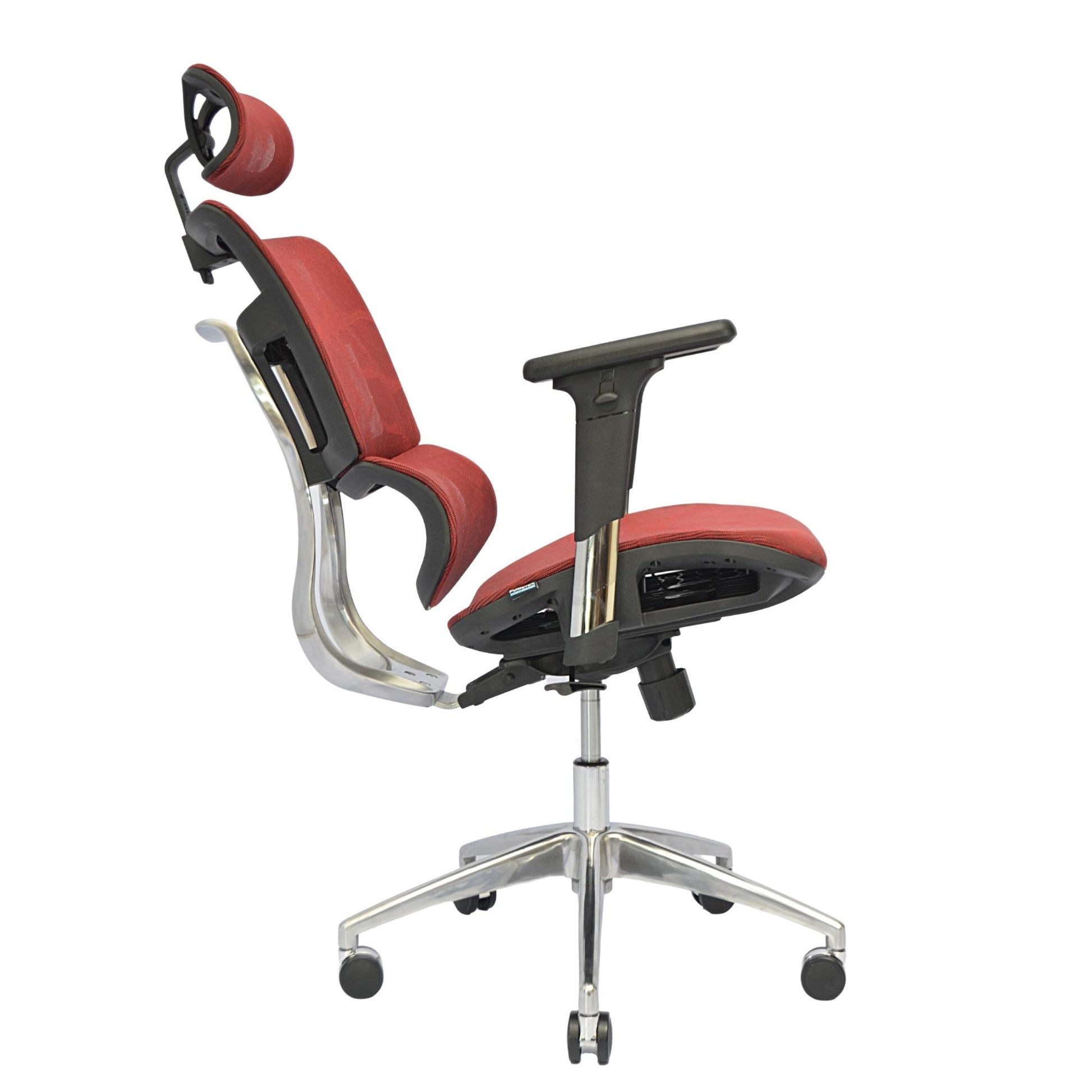 Complete Multifunction Chair (FT-HC03) Garnet Red - best office chair in bangladesh,  executive chair for office, childs table and chair set, Gaming Chair, Digital Safety Locker, Bar Stool, leather boss chair, Restaurant Chair, Large Antique Wall Mirror -Furnitex Limited