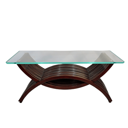 Dual Quarter Moon Shape Center Table (FT-CT01) - best office chair in bangladesh,  executive chair for office, childs table and chair set, Gaming Chair, Digital Safety Locker, Bar Stool, leather boss chair, Restaurant Chair, Large Antique Wall Mirror -Furnitex Limited