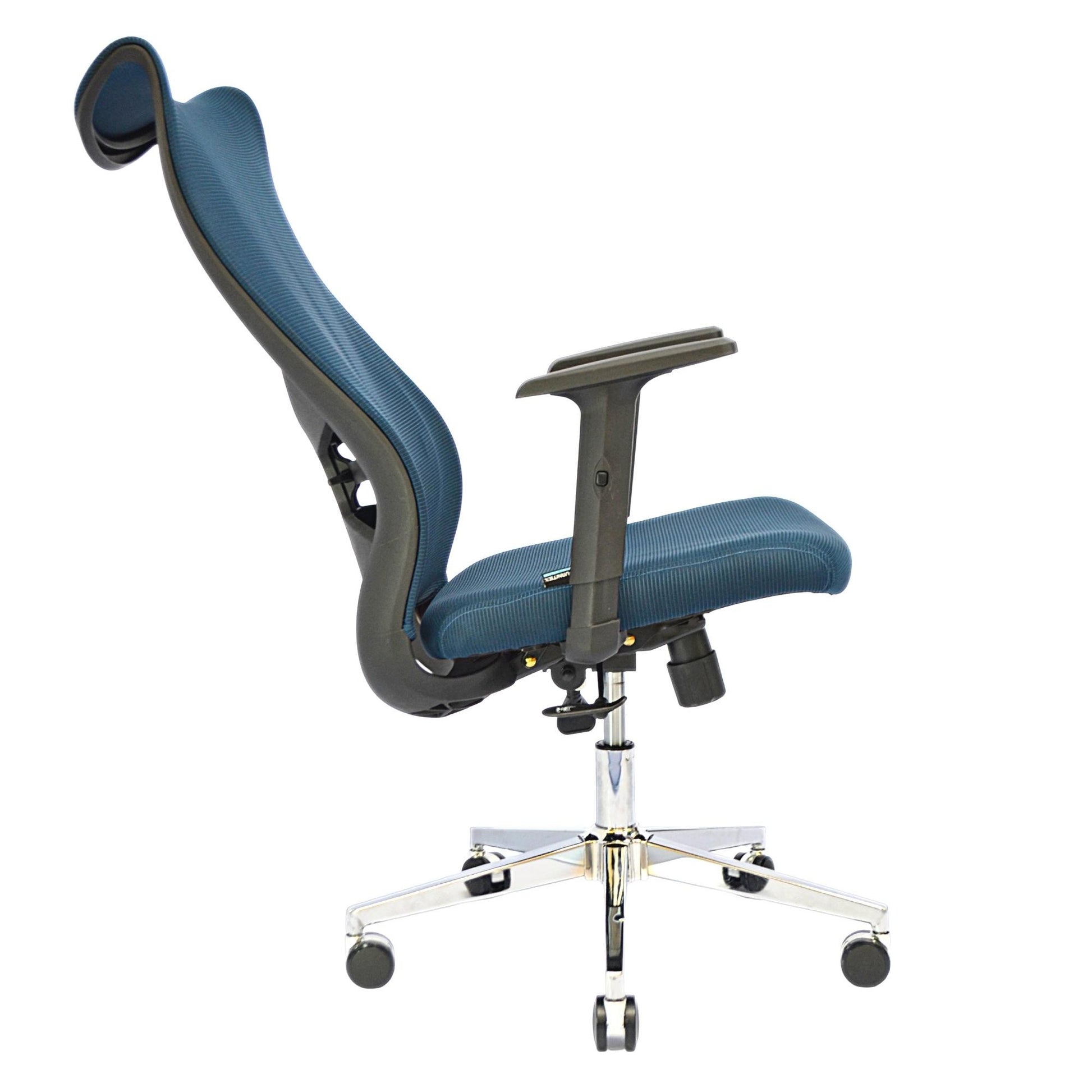 Executive Mesh Office Chair (FT-H987) Ocean Blue - best office chair in bangladesh,  executive chair for office, childs table and chair set, Gaming Chair, Digital Safety Locker, Bar Stool, leather boss chair, Restaurant Chair, Large Antique Wall Mirror -Furnitex Limited