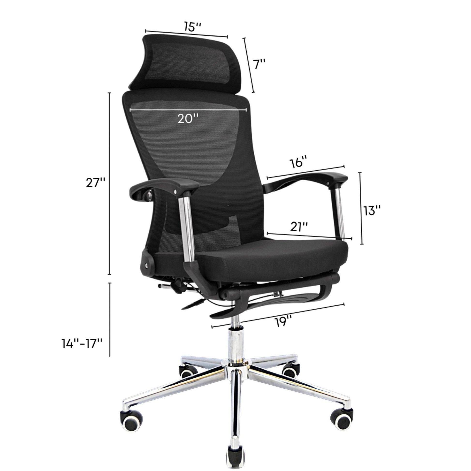 Executive Office Chair (FT-6067) Black - best office chair in bangladesh,  executive chair for office, childs table and chair set, Gaming Chair, Digital Safety Locker, Bar Stool, leather boss chair, Restaurant Chair, Large Antique Wall Mirror -Furnitex Limited