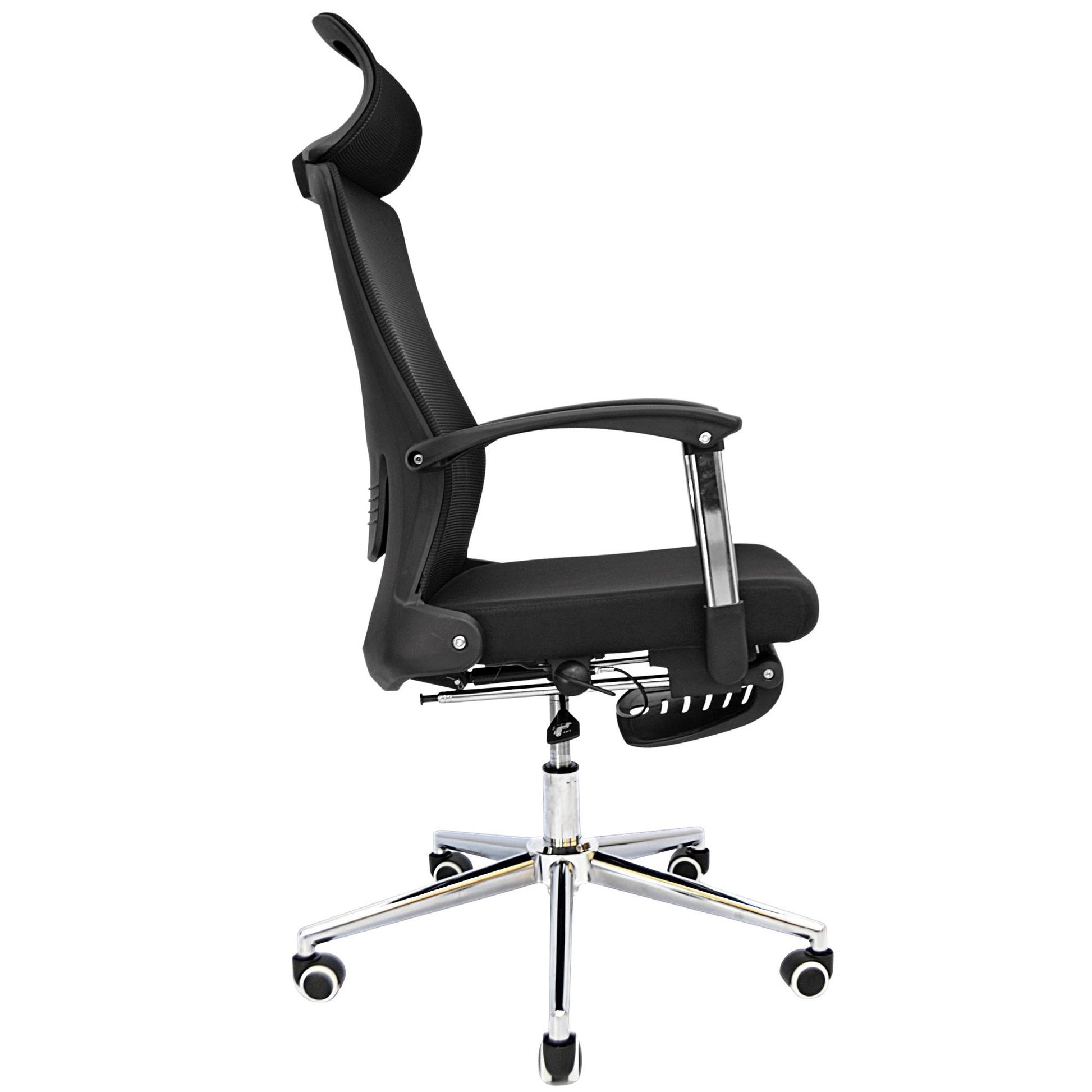 Executive Office Chair (FT-6067) Black - best office chair in bangladesh,  executive chair for office, childs table and chair set, Gaming Chair, Digital Safety Locker, Bar Stool, leather boss chair, Restaurant Chair, Large Antique Wall Mirror -Furnitex Limited