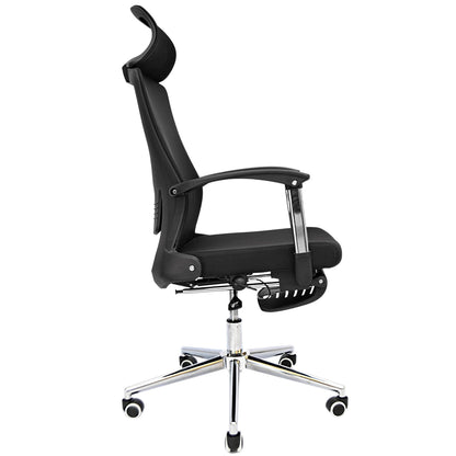Executive Office Chair (FT-6067) Black - best office chair in bangladesh,  executive chair for office, childs table and chair set, Gaming Chair, Digital Safety Locker, Bar Stool, leather boss chair, Restaurant Chair, Large Antique Wall Mirror -Furnitex Limited