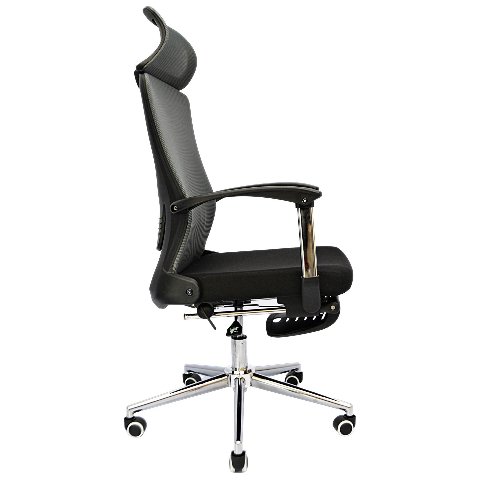 Executive Office Chair (FT-6067) Gray - best office chair in bangladesh,  executive chair for office, childs table and chair set, Gaming Chair, Digital Safety Locker, Bar Stool, leather boss chair, Restaurant Chair, Large Antique Wall Mirror -Furnitex Limited
