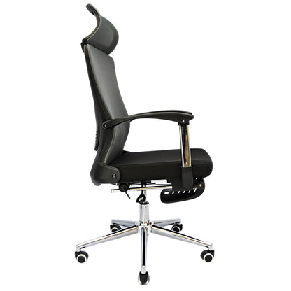 Executive Office Chair (FT-6067) Gray - best office chair in bangladesh,  executive chair for office, childs table and chair set, Gaming Chair, Digital Safety Locker, Bar Stool, leather boss chair, Restaurant Chair, Large Antique Wall Mirror -Furnitex Limited