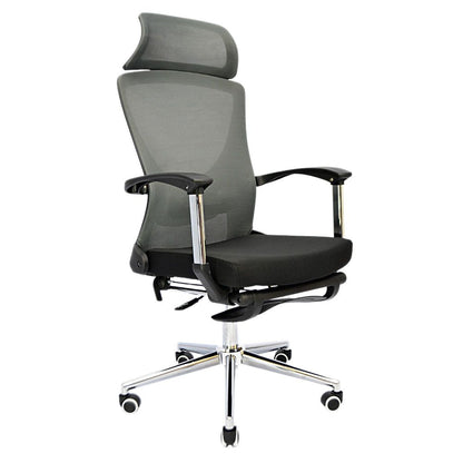 Executive Office Chair (FT-6067) Gray - best office chair in bangladesh,  executive chair for office, childs table and chair set, Gaming Chair, Digital Safety Locker, Bar Stool, leather boss chair, Restaurant Chair, Large Antique Wall Mirror -Furnitex Limited