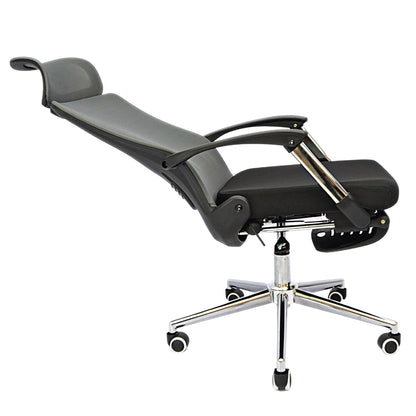 Executive Office Chair (FT-6067) Gray - best office chair in bangladesh,  executive chair for office, childs table and chair set, Gaming Chair, Digital Safety Locker, Bar Stool, leather boss chair, Restaurant Chair, Large Antique Wall Mirror -Furnitex Limited