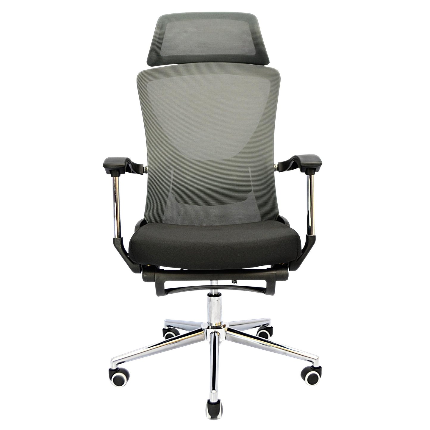 Executive Office Chair (FT-6067) Gray - best office chair in bangladesh,  executive chair for office, childs table and chair set, Gaming Chair, Digital Safety Locker, Bar Stool, leather boss chair, Restaurant Chair, Large Antique Wall Mirror -Furnitex Limited