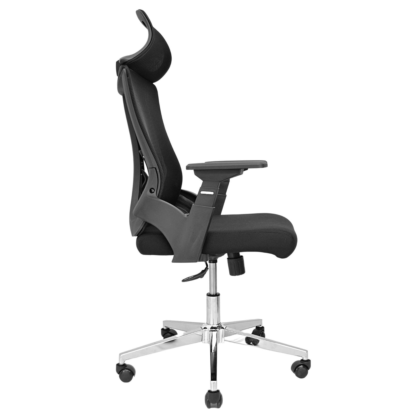 Executive Office Chair (FT-HJ053A) Black - best office chair in bangladesh,  executive chair for office, childs table and chair set, Gaming Chair, Digital Safety Locker, Bar Stool, leather boss chair, Restaurant Chair, Large Antique Wall Mirror -Furnitex Limited
