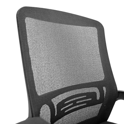 Hydraulic Chair (FT-5001) Black - best office chair in bangladesh,  executive chair for office, childs table and chair set, Gaming Chair, Digital Safety Locker, Bar Stool, leather boss chair, Restaurant Chair, Large Antique Wall Mirror -Furnitex Limited