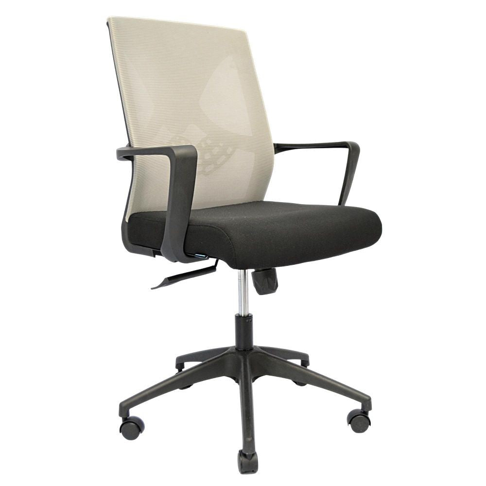 Hydraulic Chair (FT-H8047) Gray Black - best office chair in bangladesh,  executive chair for office, childs table and chair set, Gaming Chair, Digital Safety Locker, Bar Stool, leather boss chair, Restaurant Chair, Large Antique Wall Mirror -Furnitex Limited