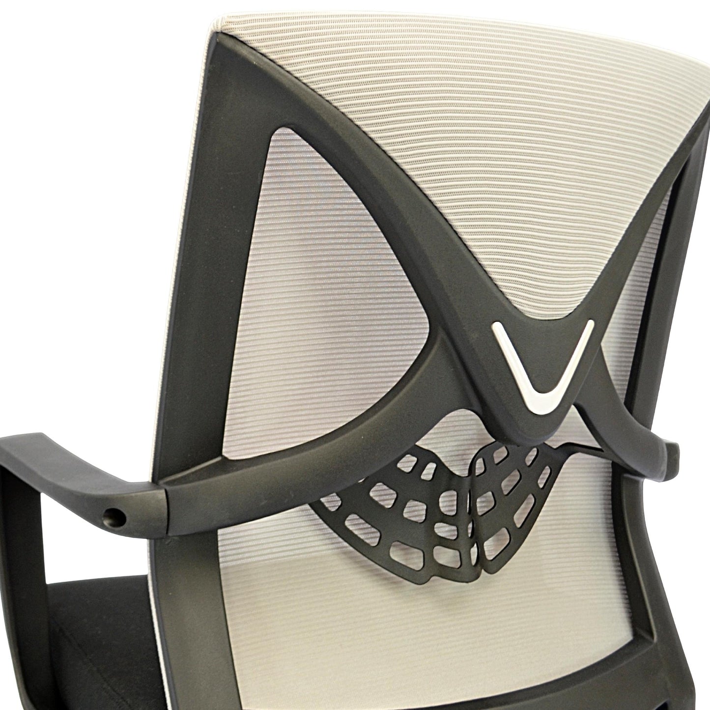 Hydraulic Chair (FT-H8047) Gray Black - best office chair in bangladesh,  executive chair for office, childs table and chair set, Gaming Chair, Digital Safety Locker, Bar Stool, leather boss chair, Restaurant Chair, Large Antique Wall Mirror -Furnitex Limited