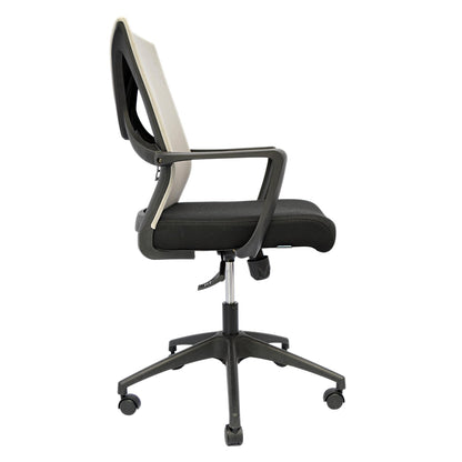 Hydraulic Chair (FT-H8047) Gray Black - best office chair in bangladesh,  executive chair for office, childs table and chair set, Gaming Chair, Digital Safety Locker, Bar Stool, leather boss chair, Restaurant Chair, Large Antique Wall Mirror -Furnitex Limited