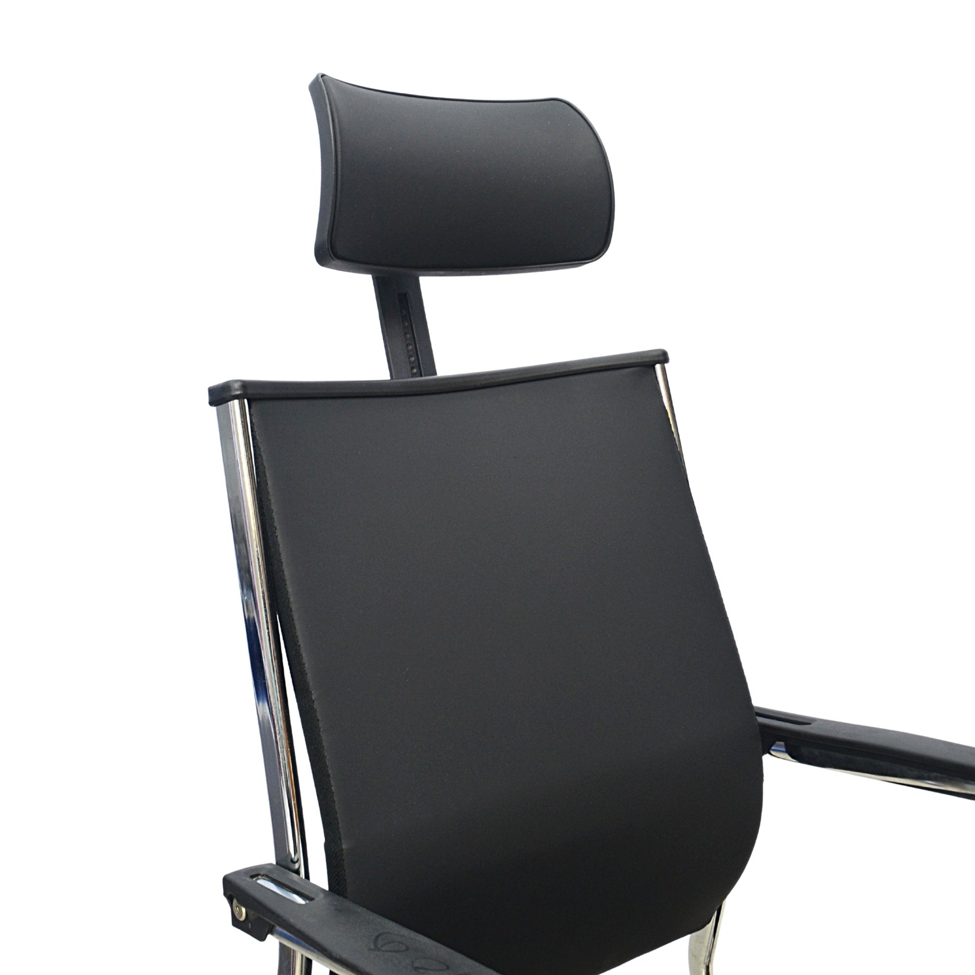 Hydraulic Office Chair (FT-H107) Black - best office chair in bangladesh,  executive chair for office, childs table and chair set, Gaming Chair, Digital Safety Locker, Bar Stool, leather boss chair, Restaurant Chair, Large Antique Wall Mirror -Furnitex Limited