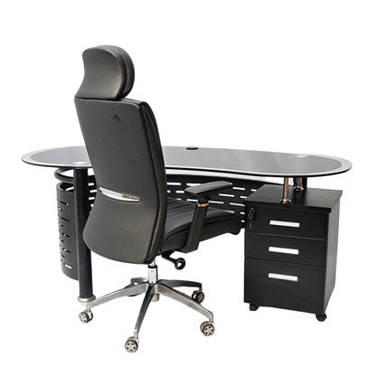 Imported Hight Quality Executive Glass Office Table - best office chair in bangladesh,  executive chair for office, childs table and chair set, Gaming Chair, Digital Safety Locker, Bar Stool, leather boss chair, Restaurant Chair, Large Antique Wall Mirror -Furnitex Limited