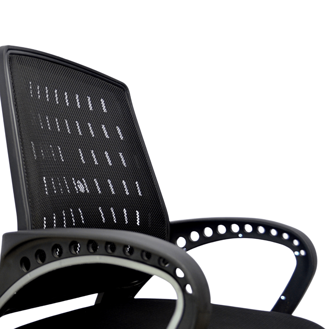 Office Chair Commercial Furniture Mesh (FT-H898) Black - best office chair in bangladesh,  executive chair for office, childs table and chair set, Gaming Chair, Digital Safety Locker, Bar Stool, leather boss chair, Restaurant Chair, Large Antique Wall Mirror -Furnitex Limited