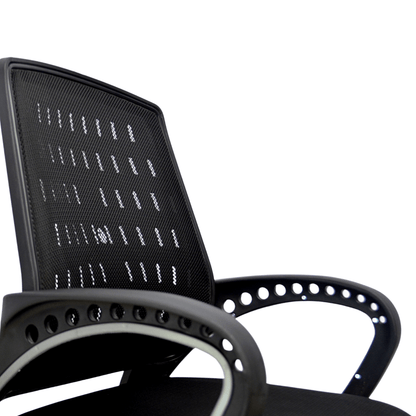 Office Chair Commercial Furniture Mesh (FT-H898) Black - best office chair in bangladesh,  executive chair for office, childs table and chair set, Gaming Chair, Digital Safety Locker, Bar Stool, leather boss chair, Restaurant Chair, Large Antique Wall Mirror -Furnitex Limited