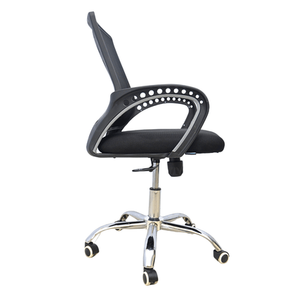 Office Chair Commercial Furniture Mesh (FT-H898) Black - best office chair in bangladesh,  executive chair for office, childs table and chair set, Gaming Chair, Digital Safety Locker, Bar Stool, leather boss chair, Restaurant Chair, Large Antique Wall Mirror -Furnitex Limited