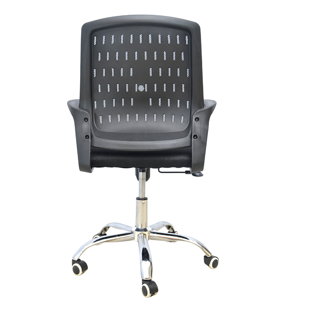 Office Chair Commercial Furniture Mesh (FT-H898) Black - best office chair in bangladesh,  executive chair for office, childs table and chair set, Gaming Chair, Digital Safety Locker, Bar Stool, leather boss chair, Restaurant Chair, Large Antique Wall Mirror -Furnitex Limited