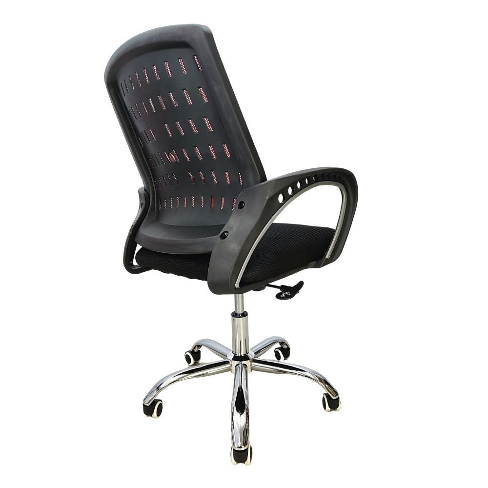 Office Chair Commercial Furniture Mesh (FT-H898) Red - best office chair in bangladesh,  executive chair for office, childs table and chair set, Gaming Chair, Digital Safety Locker, Bar Stool, leather boss chair, Restaurant Chair, Large Antique Wall Mirror -Furnitex Limited