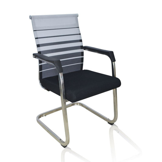 Ergonomic Office Visiting Chair FT-V1113 Black by Furnitex Bangladesh