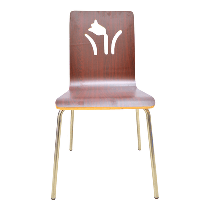 Restaurant Chair (FT-H18) Maroon - best office chair in bangladesh,  executive chair for office, childs table and chair set, Gaming Chair, Digital Safety Locker, Bar Stool, leather boss chair, Restaurant Chair, Large Antique Wall Mirror -Furnitex Limited