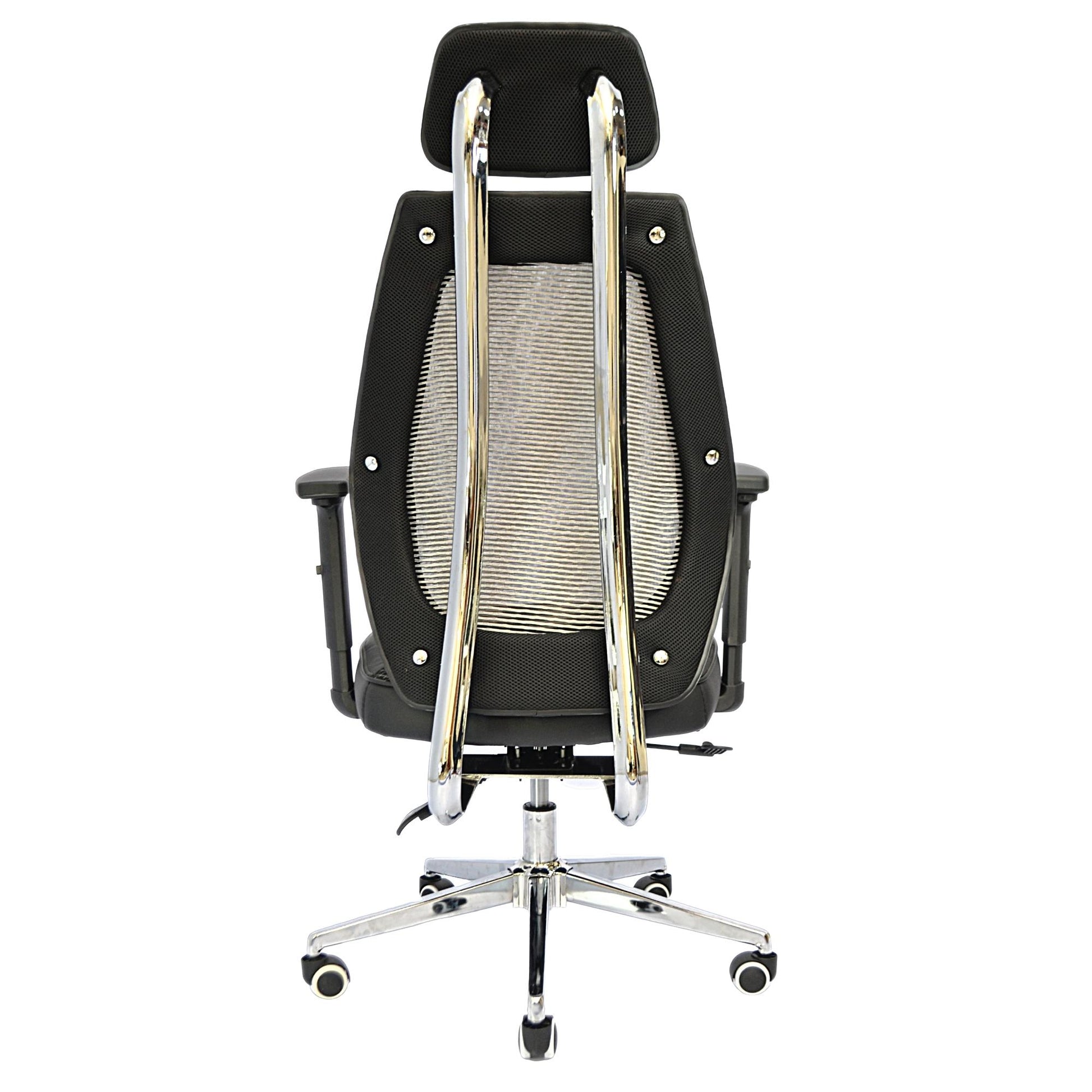 Revolving Office Chair (FT-HB860) Black - best office chair in bangladesh,  executive chair for office, childs table and chair set, Gaming Chair, Digital Safety Locker, Bar Stool, leather boss chair, Restaurant Chair, Large Antique Wall Mirror -Furnitex Limited