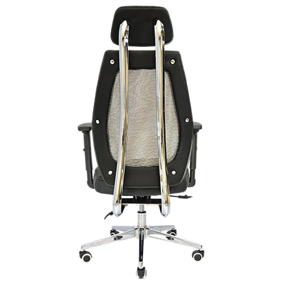 Revolving Office Chair (FT-HB860) Black - best office chair in bangladesh,  executive chair for office, childs table and chair set, Gaming Chair, Digital Safety Locker, Bar Stool, leather boss chair, Restaurant Chair, Large Antique Wall Mirror -Furnitex Limited