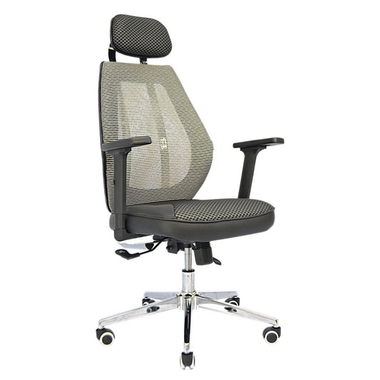 Revolving Office Chair (FT-HB860) Black - best office chair in bangladesh,  executive chair for office, childs table and chair set, Gaming Chair, Digital Safety Locker, Bar Stool, leather boss chair, Restaurant Chair, Large Antique Wall Mirror -Furnitex Limited