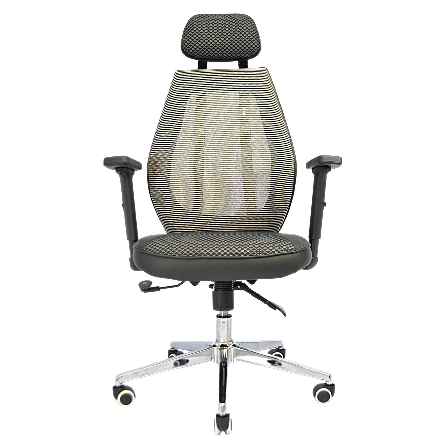 Revolving Office Chair (FT-HB860) Black - best office chair in bangladesh,  executive chair for office, childs table and chair set, Gaming Chair, Digital Safety Locker, Bar Stool, leather boss chair, Restaurant Chair, Large Antique Wall Mirror -Furnitex Limited