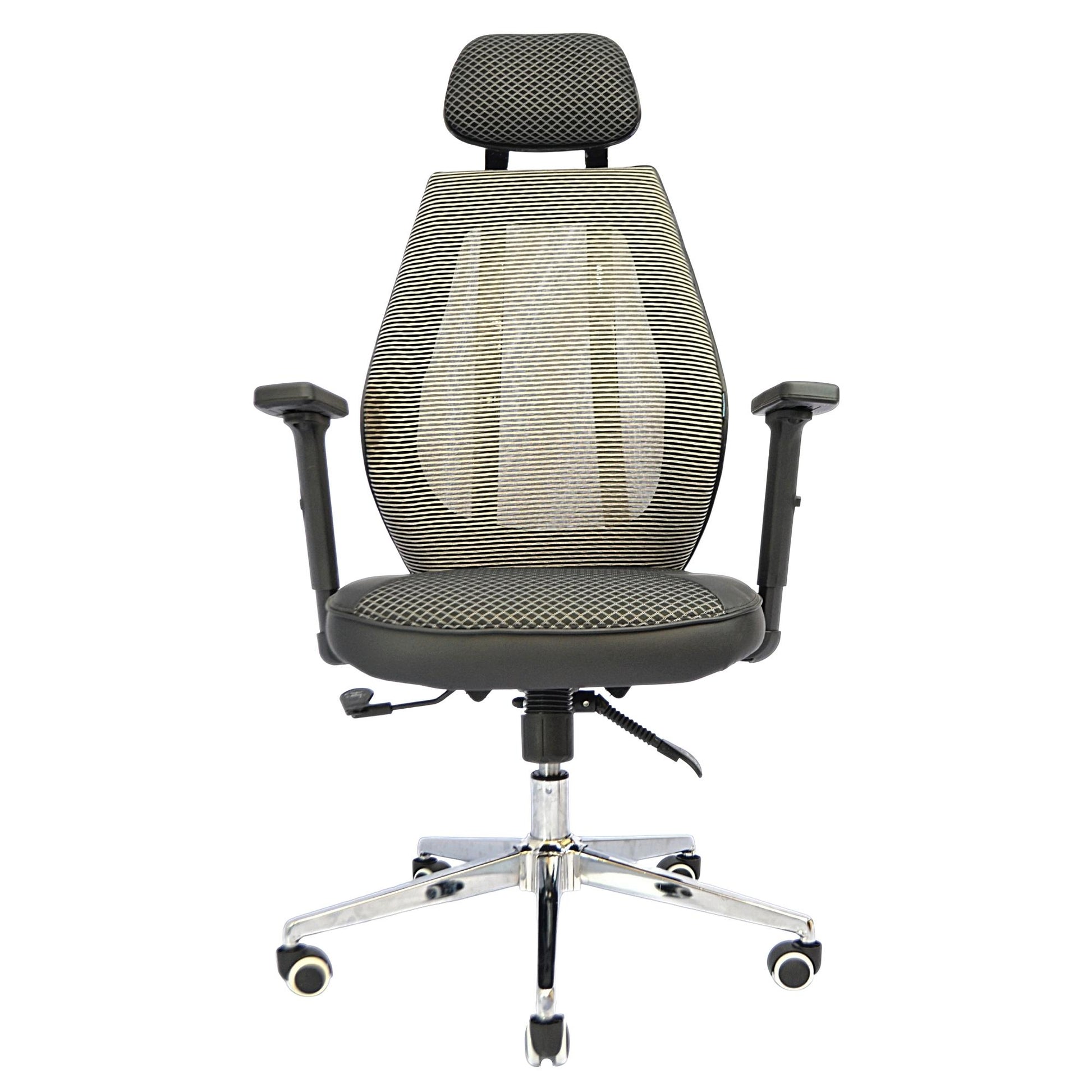 Revolving Office Chair (FT-HB860) Black - best office chair in bangladesh,  executive chair for office, childs table and chair set, Gaming Chair, Digital Safety Locker, Bar Stool, leather boss chair, Restaurant Chair, Large Antique Wall Mirror -Furnitex Limited