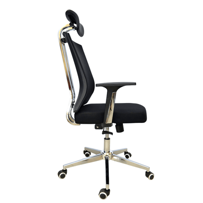 Revolving Office Chair (FT-HJ098) - best office chair in bangladesh,  executive chair for office, childs table and chair set, Gaming Chair, Digital Safety Locker, Bar Stool, leather boss chair, Restaurant Chair, Large Antique Wall Mirror -Furnitex Limited