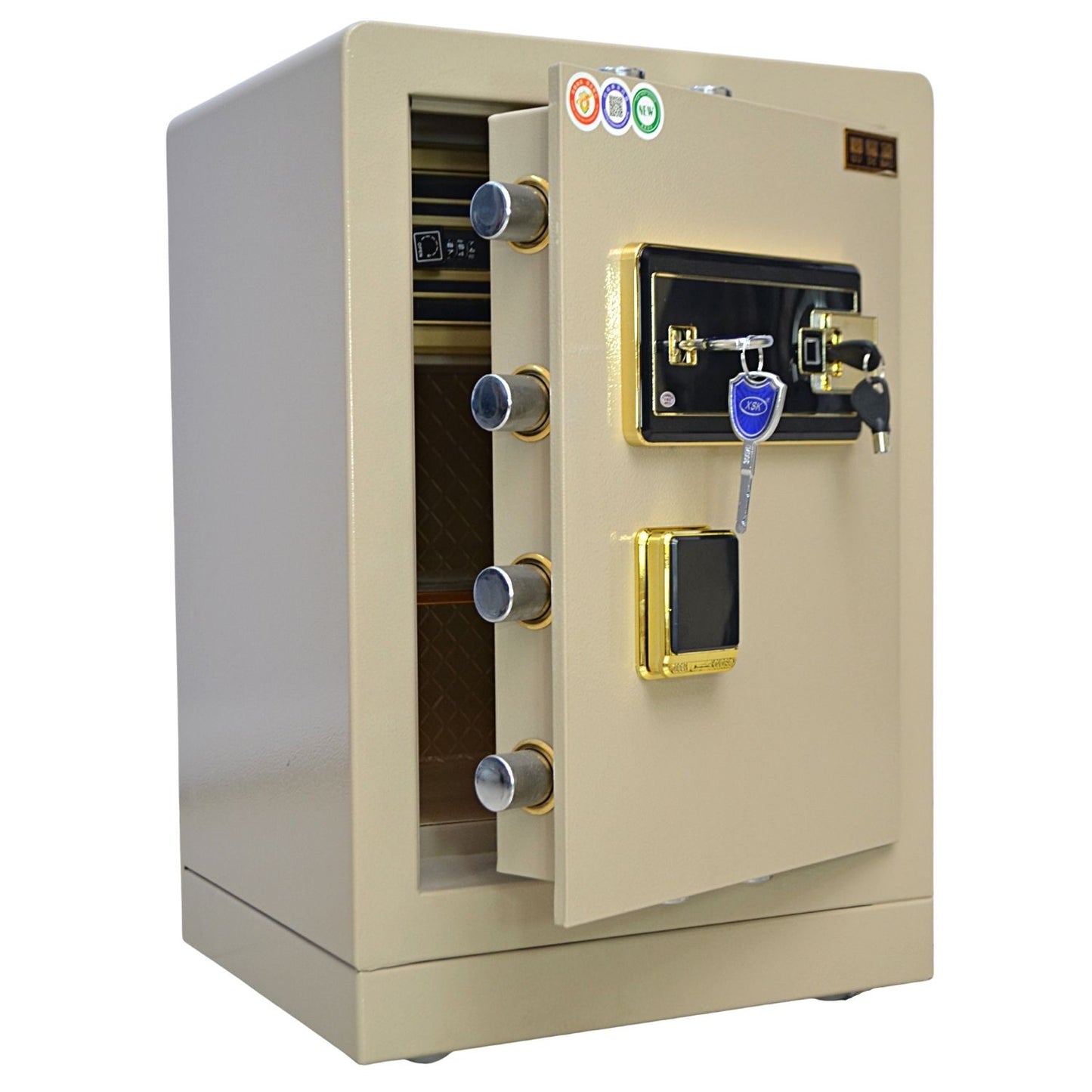 SAFETY LOCKER (FT-D53ZYB) Fingerprint - best office chair in bangladesh,  executive chair for office, childs table and chair set, Gaming Chair, Digital Safety Locker, Bar Stool, leather boss chair, Restaurant Chair, Large Antique Wall Mirror -Furnitex Limited