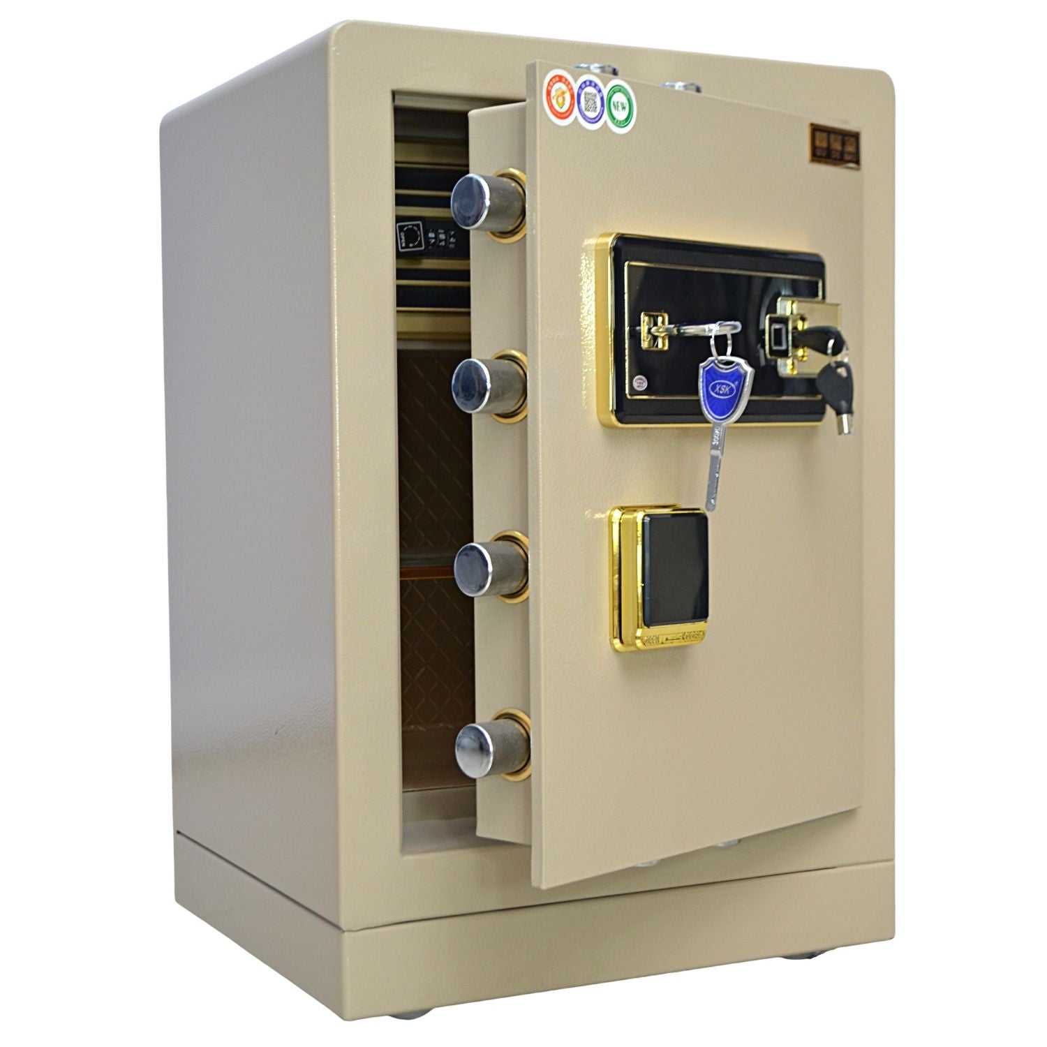 SAFETY LOCKER (FT-D53ZYB) Fingerprint - best office chair in bangladesh,  executive chair for office, childs table and chair set, Gaming Chair, Digital Safety Locker, Bar Stool, leather boss chair, Restaurant Chair, Large Antique Wall Mirror -Furnitex Limited